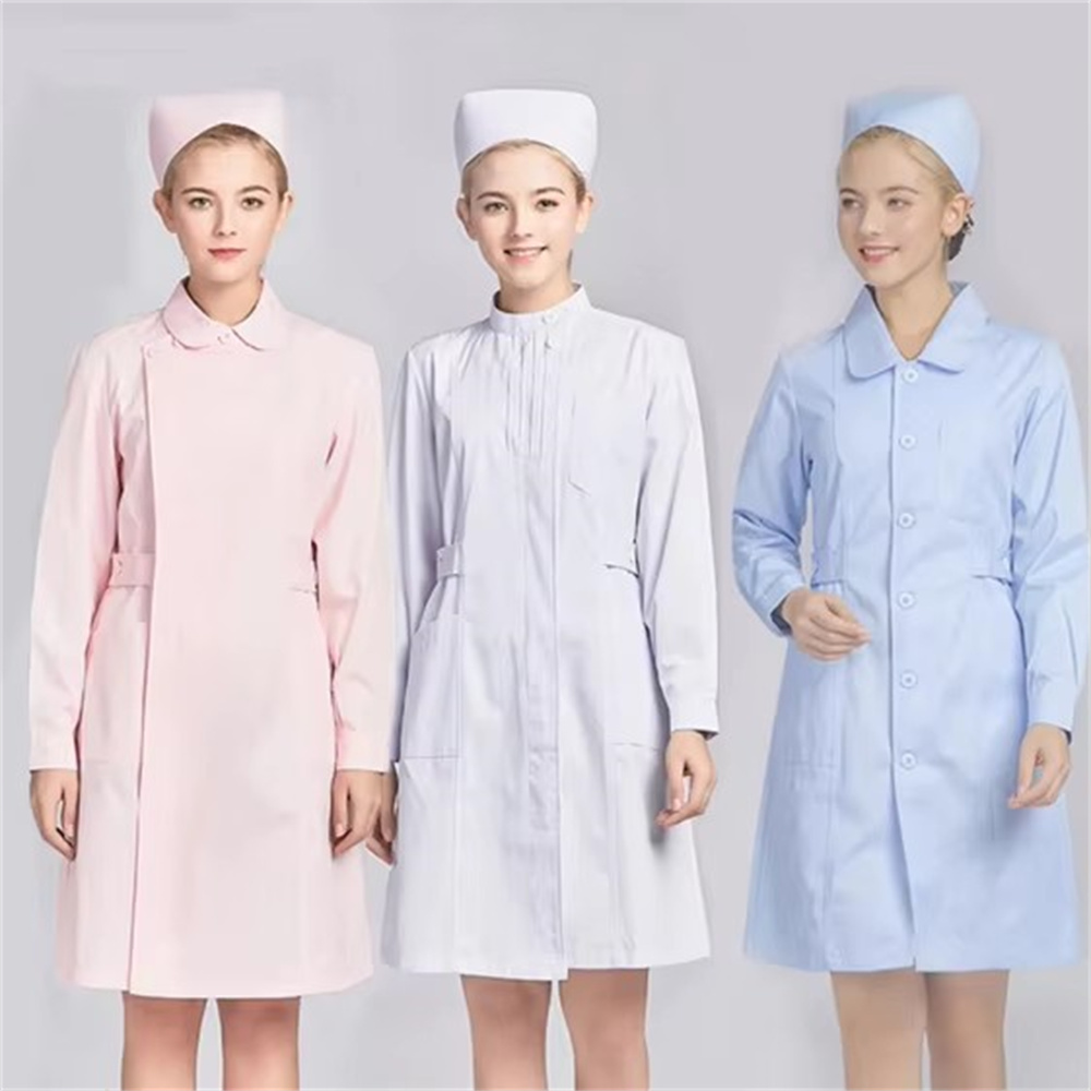 Medical Lab Coat - nuovo cappotto uniforme bianco traspirante in