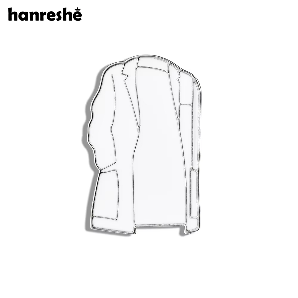 Medical Laboratory Scientist - Hanrelhe White Coat spilla smaltata Pin