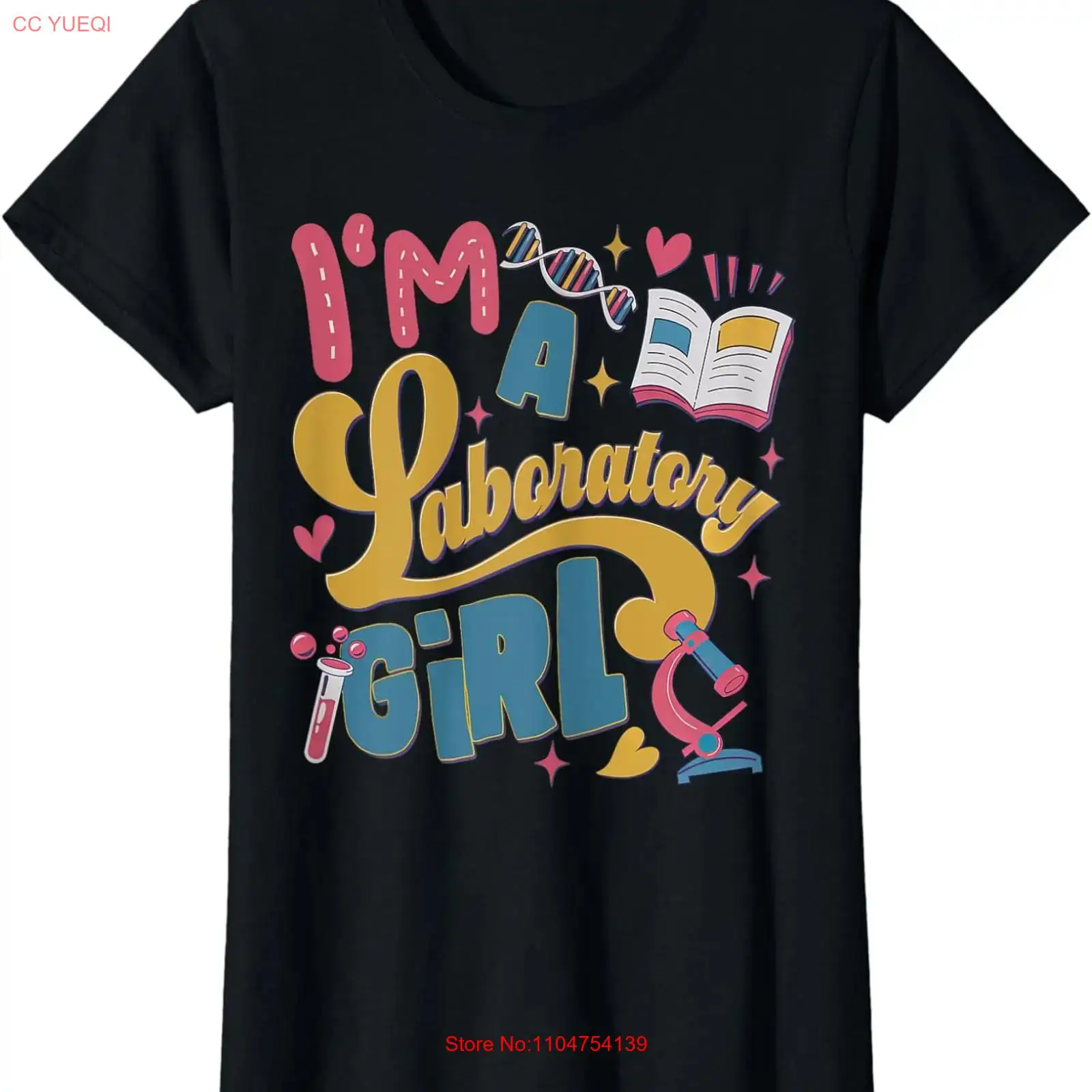 Medical Lab And Science - Maglietta girocollo da donna I'm A