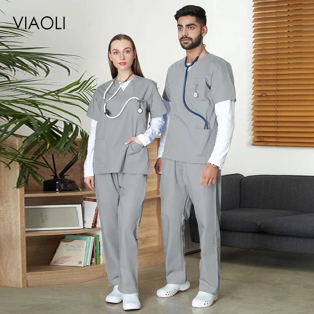 Medical Lab Coat - Negozio di animali lavoro veterinario Set