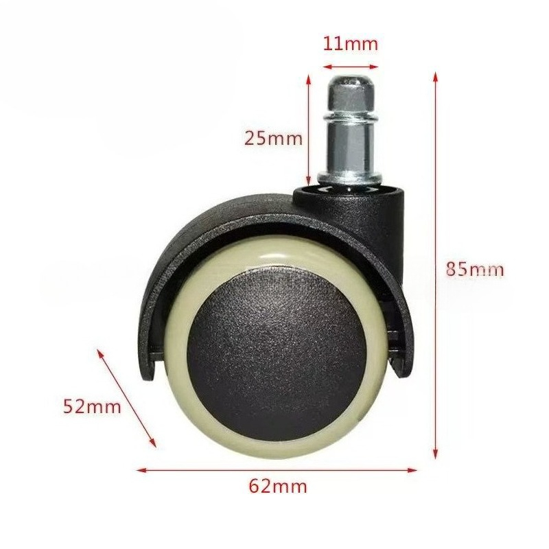 Medical Lab Assistant - 5 pz/confezione Ruota Girevole Silenziosa Dinamica