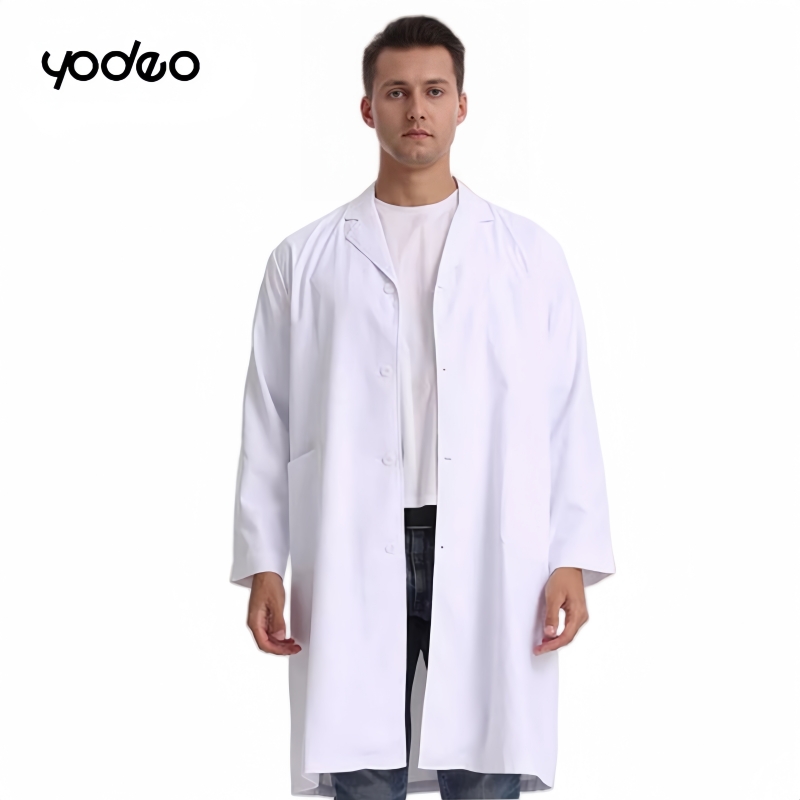 Medical Lab Coat - Abbigliamento da lavoro foderato in pile