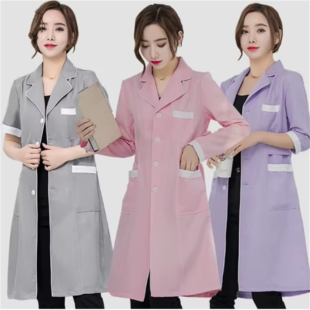 Medical Lab Coat - Tuta da salone di bellezza uniforme