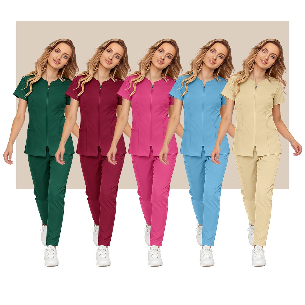 Set di Divise Mediche Elastici - Medical Lab Coat recensione e prezzo