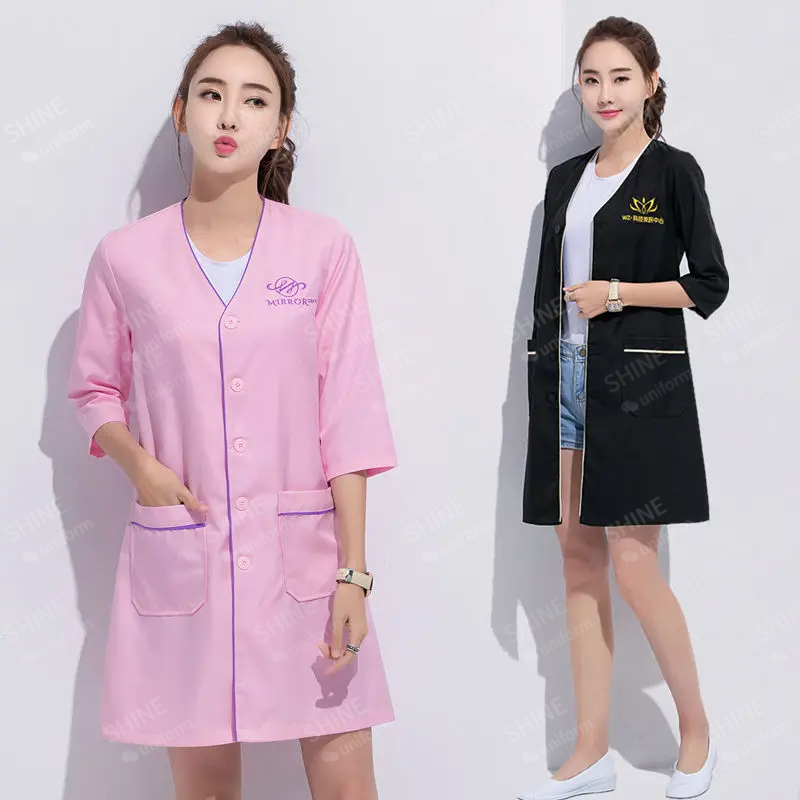 estetista uniforme di bellezza - Medical Lab Coat recensione e prezzo